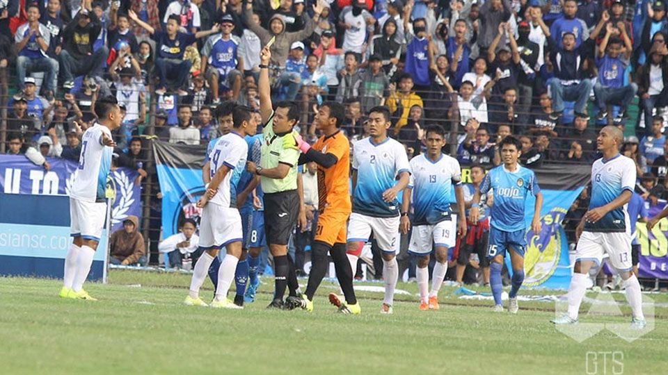 PSIM Yogyakarta tengah merintis kembali prestasi di sepakbola nasional. Copyright: © GTS